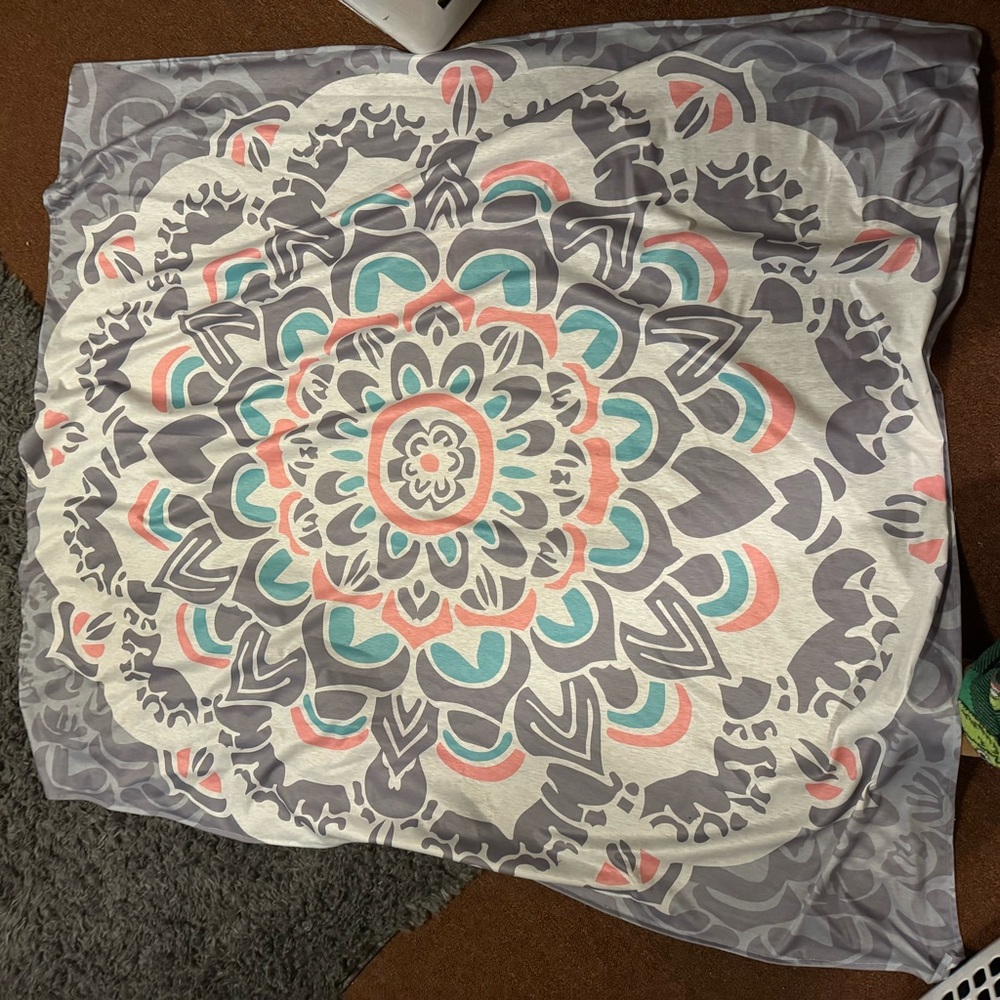 Mandala Pattern Tapestry